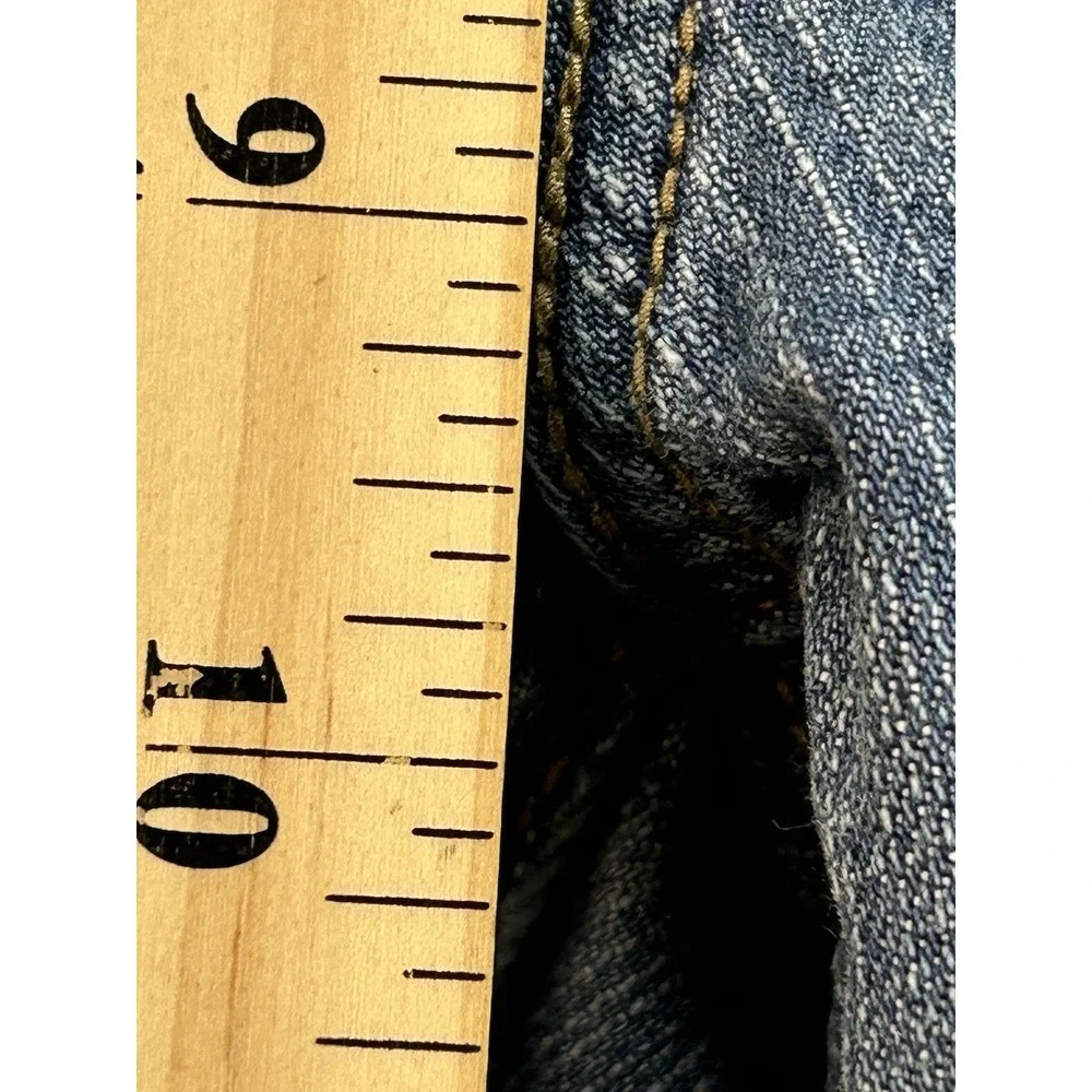 Y2K Levis 512 Jeans Womens Sz 12P Medium Blue Bootcut Western Mid Rise Cowgirl